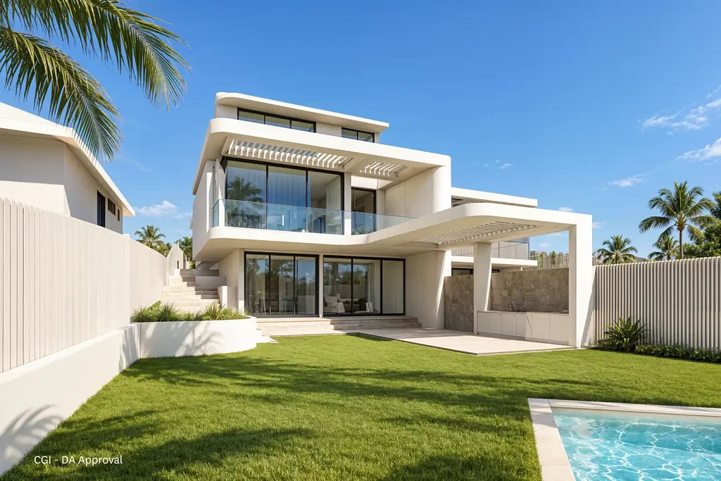 Gladesville 5ਬੈੱਡਰੂਮ DA-approved architect-designed duplex development site