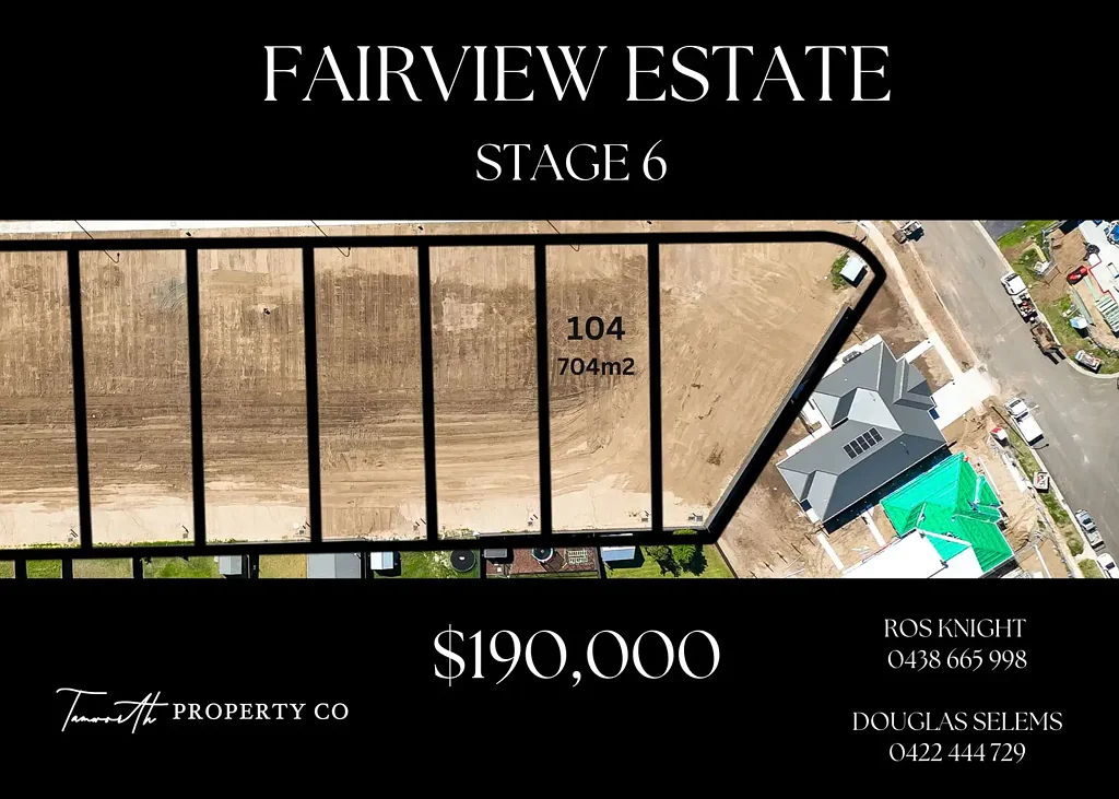 Lot 104 Fairview Estate Stage 6, Kootingal, NSW 2352