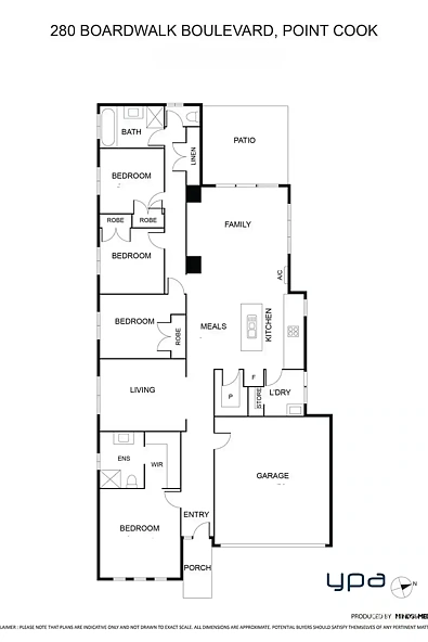280 Boardwalk Boulevard, Point Cook, VIC 3030, 4房, 2浴, House