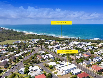 Unit 2/5 Jean Street, Dicky Beach, QLD 4551, 3房, 2浴, Apartment