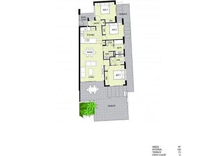 1/81 Birtinya Boulevard, Birtinya, Sunshine Coast, 3 રૂમ, 2 બાથરૂમ, Apartment