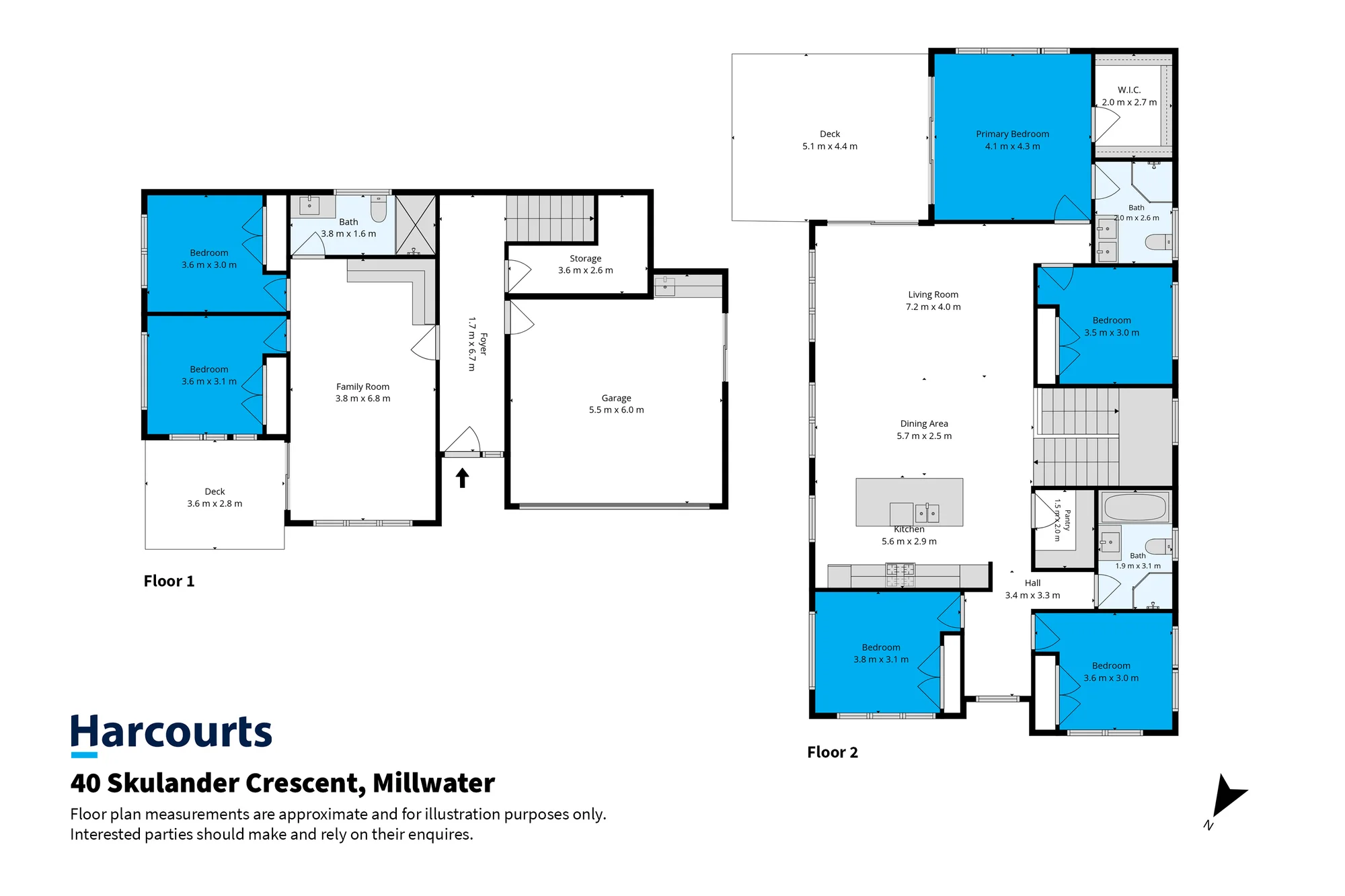 40 Skulander Crescent, Millwater, Rodney, 6 Bedrooms, 3 Bathrooms, House