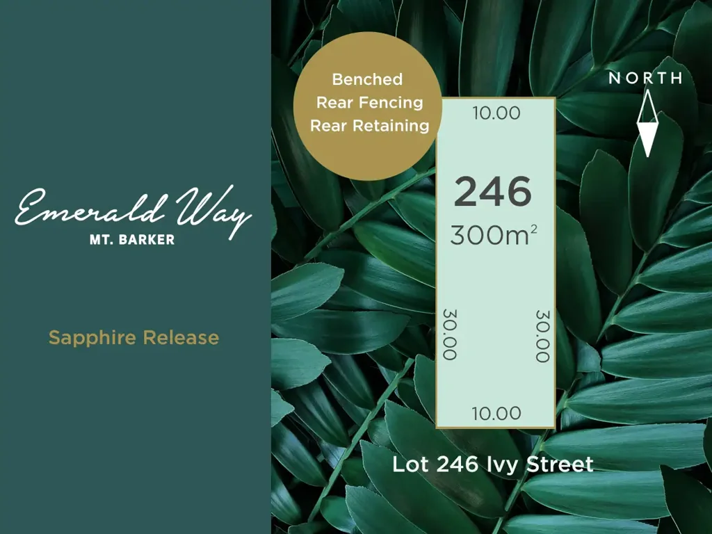 Lot 246 Ivy Street (Sapphire Release), Mount Barker, SA 5251