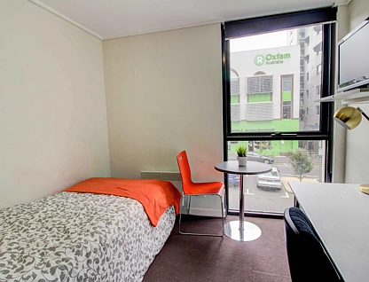 408/127 Leicester Street, Carlton, Melbourne CBD, 1 રૂમ, 1 બાથરૂમ, Studio