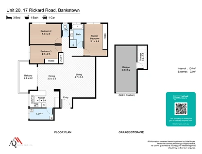 20/17 Rickard Road, Bankstown, South Western Suburbs, 3 غرف, 1 حمامات, Apartment