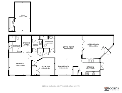1/6 Pembroke Street, Parramatta Park, Cairns, 2 habitaciones, 2 baños, Apartment