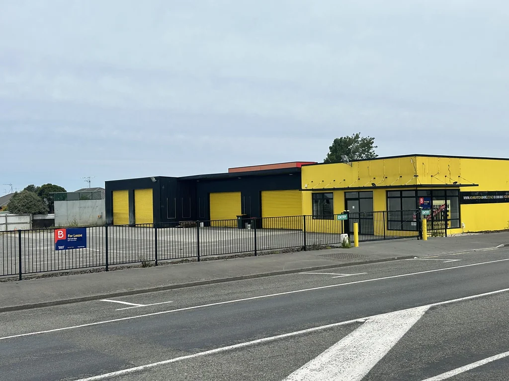 Ashburton Versatile commercial property for lease