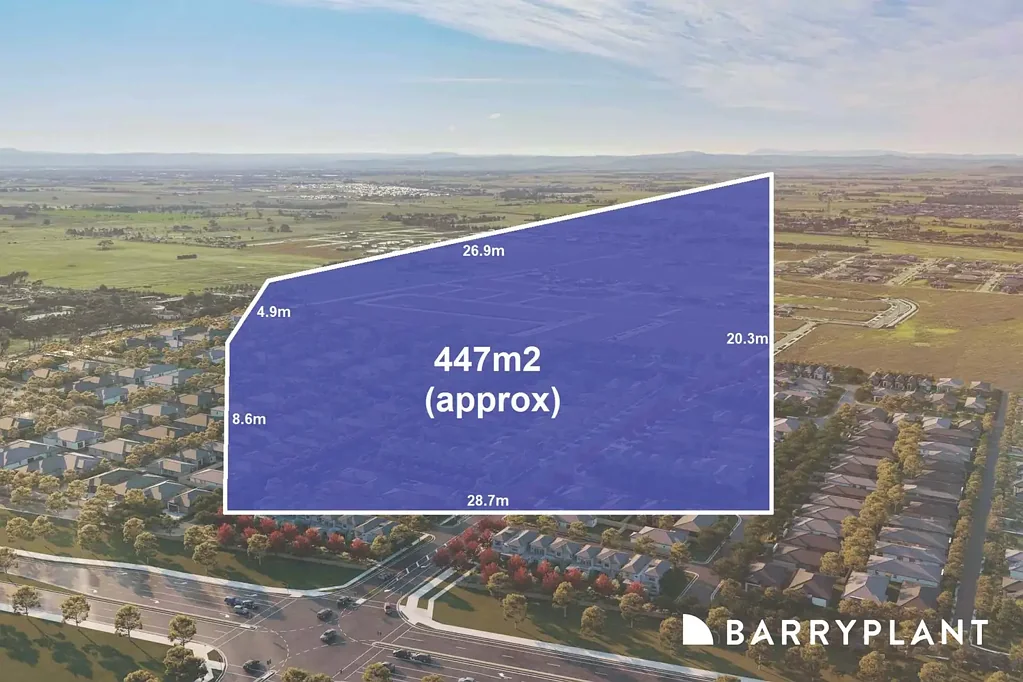 Rockbank Titled Corner Block in Thriving Rockbank
