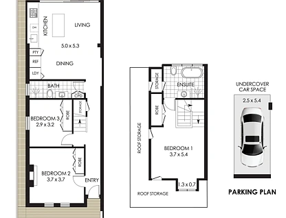 4/59-65 Falcon Street, Crows Nest, NSW 2065, 3房, 2浴, 独立屋