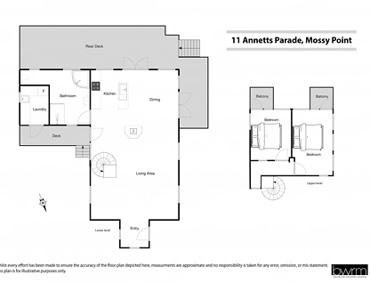 11 Annetts Parade, Mossy Point, South Coast, 2 chambres, 1 salles de bain, House