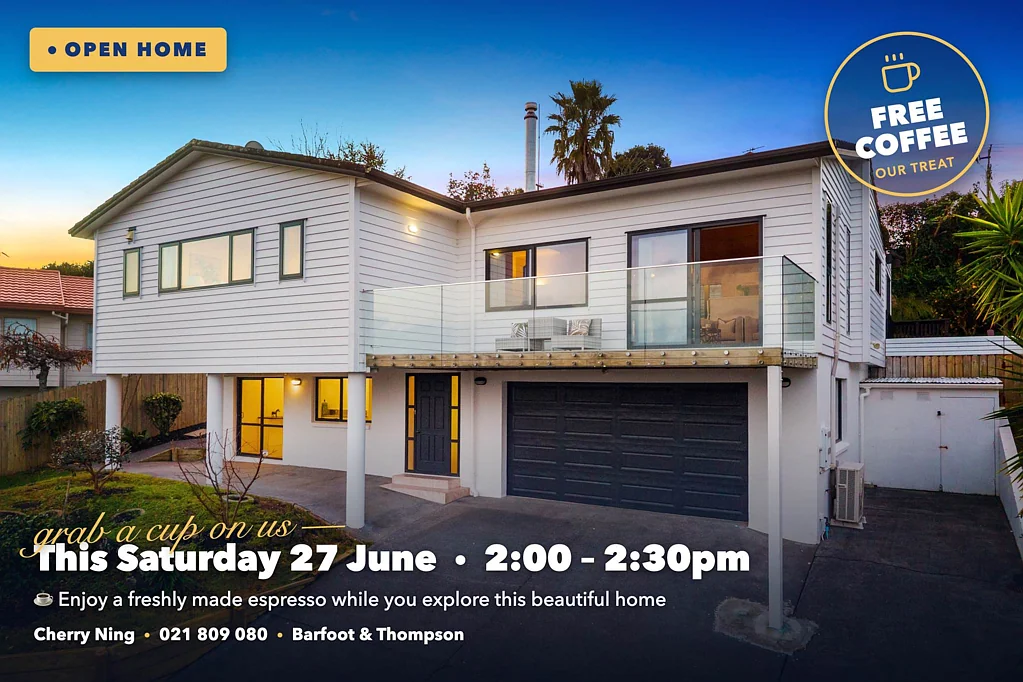 West Harbour 5ห้องนอน You're Invited: Open Home with Free Espresso