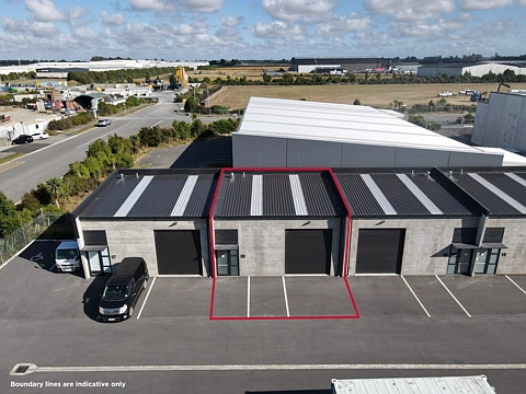 Rolleston  Near new 70.7sqm industrial unit