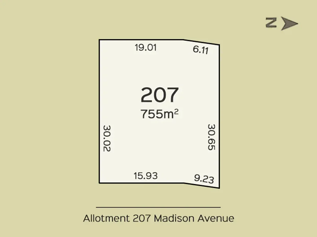 Lot 207 Madison Avenue, Two Wells, SA 5501