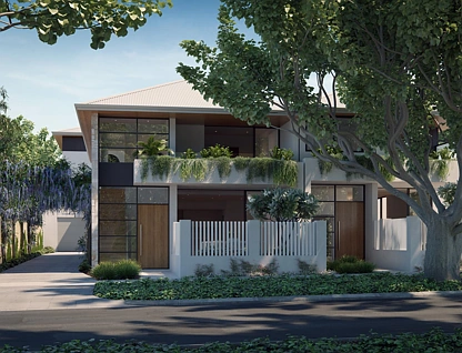 3 B & C Archdeacon Street, Nedlands, North West Perth, 3房, 3浴, Townhouse