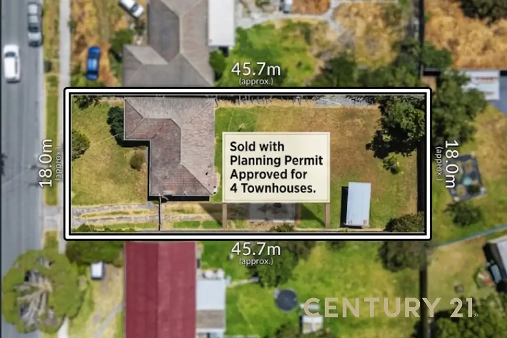 Noble Park 3Zimmer Premium Townhouse Development. Planning Permit Approved