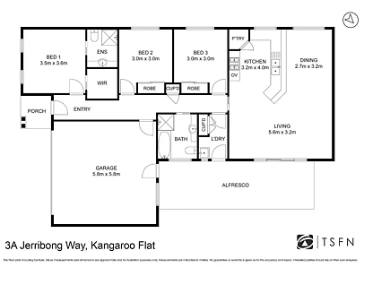 3A Jerribong Way, Kangaroo Flat, VIC 3555, 3 chambres, 2 salles de bain, House