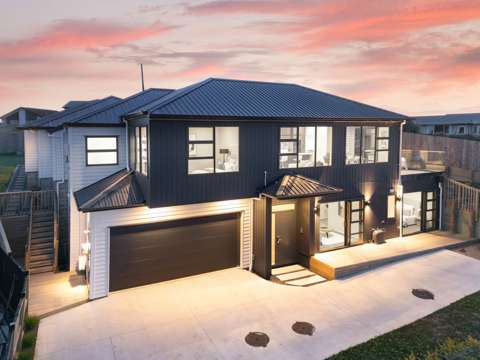 Silverdale 6房  Modern Family Home with Stunning Sea Views