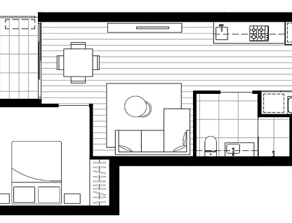 904/51 Galada Avenue, Parkville, Melbourne CBD, 1 कमरे, 1 बाथरूम, Apartment