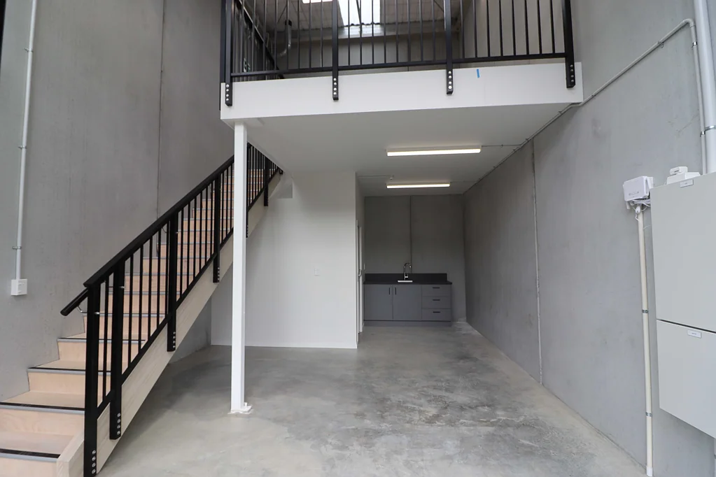Mount Wellington 49 sqm Workshop with Mezzanine Office