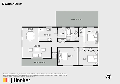 12 Watson Street, Young, NSW 2594, 3房, 1浴, House