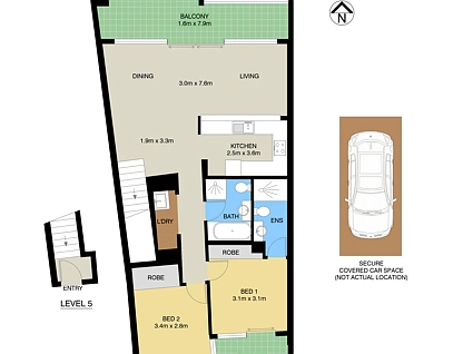 404/31-37 Hassall Street, Parramatta, Parramatta (Northwest suburbs), 2房, 2浴, Apartment