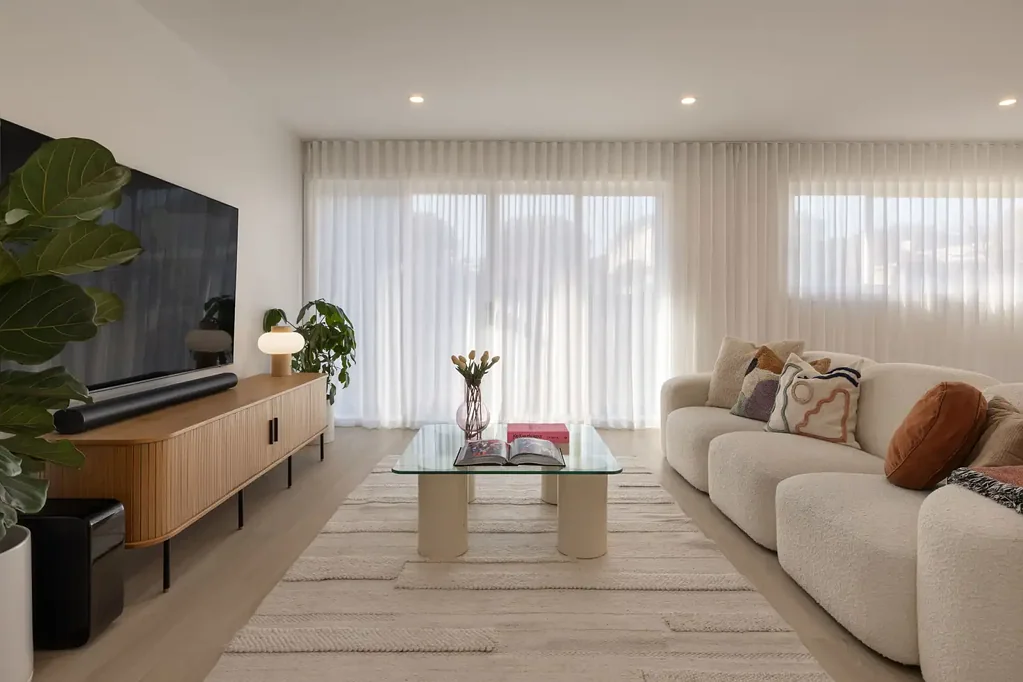 Lidcombe 3कमरा Scandinavian style residence reveals a seamless in/outdoor design