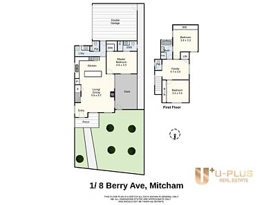 1/8 Berry Avenue, Mitcham, VIC 3132, 3 chambres, 2 salles de bain, Townhouse