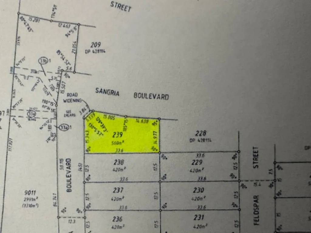 Southern River Lot 239 sangria Boulevard Southern River,  560 Sqm with  see plan frontage for only $672 .000