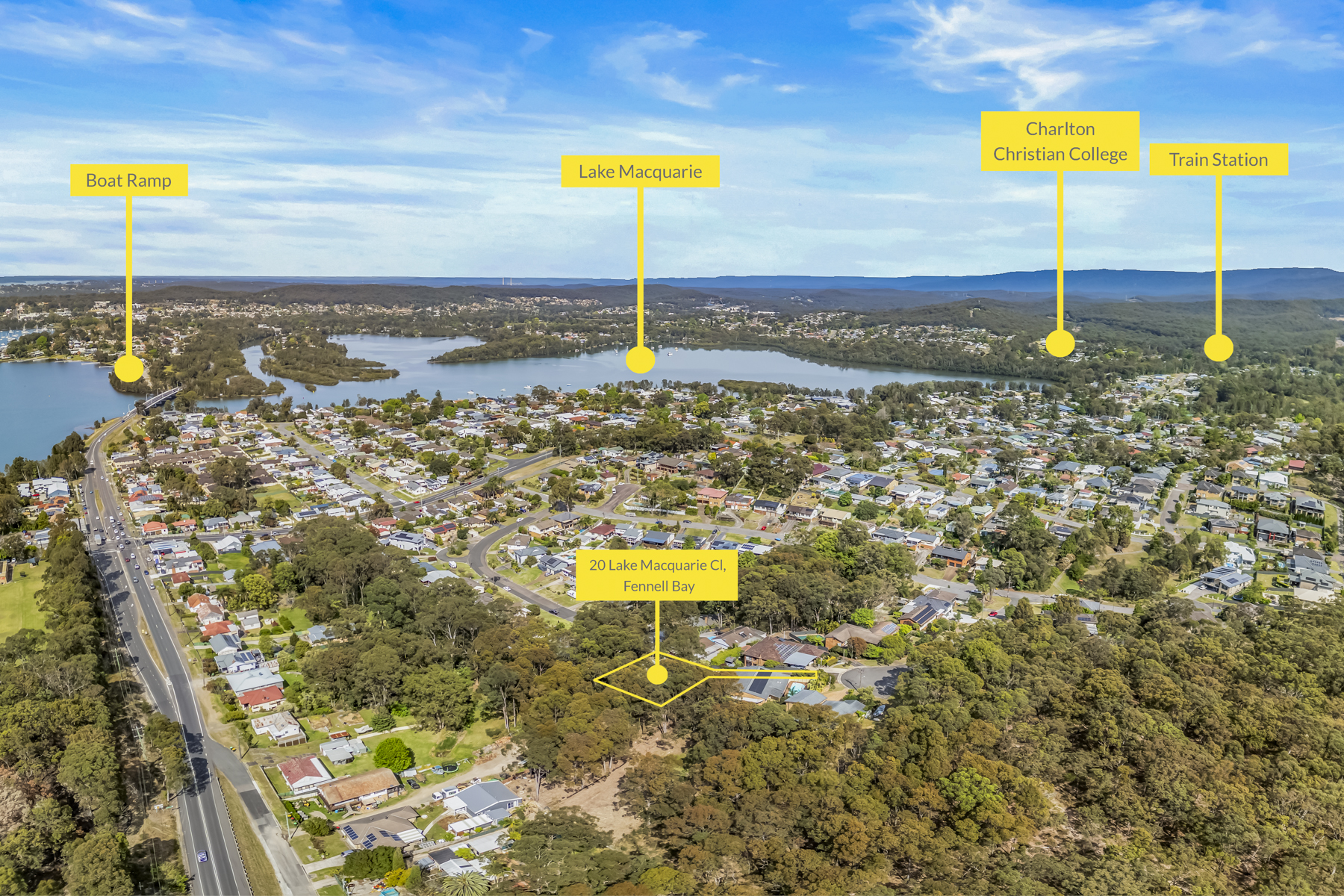 20 LAKE MACQUARIE CL, FENNELL BAY NSW 2283, 0 Kuwarto, 0 Banyo, House