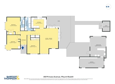 49 Princes Avenue, Three Kings, Auckland City, 3 Bedrooms, 2 Bathrooms, House