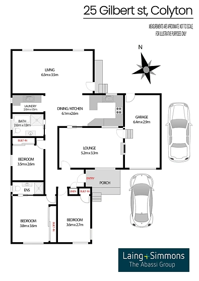 25 Gilbert Street, Colyton, NSW 2760, 3房, 2浴, House