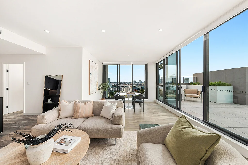 Wentworth Point 2Kwarto Rare Corner Apartment with Huge Entertainer's Terrace and Panoramic Views