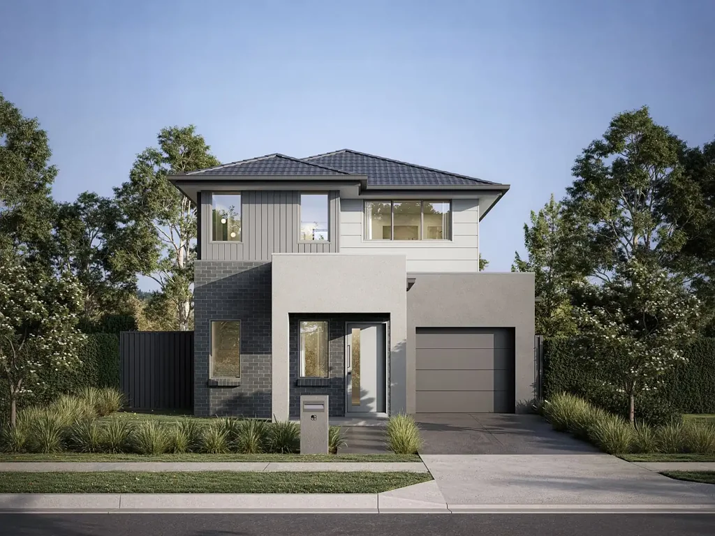 Box Hill 5房 Box Hill宽五卧 三现代浴 车库车棚 开放客餐 现代厨 低维庭院 Luxury house for the Whole Family – 5-Bed, 3-Bath Home and Land package in Box Hill