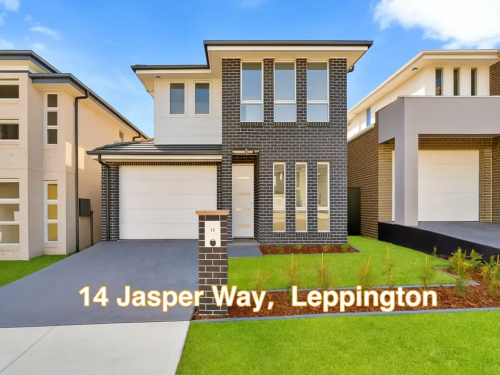 Leppington 4房 现代建筑品质 高端Caesarstone台面 便捷生活配套 紧邻Leppington中心 未来发展潜力 安全舒适环境 即刻入住无忧 Ready Built house available in Leppington - prime location!