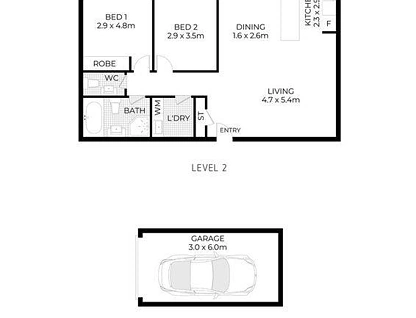 8/21-23 Newman Street, Merrylands, Parramatta (Northwest suburbs), 2 rūma, 1 rūma horoi, Apartment