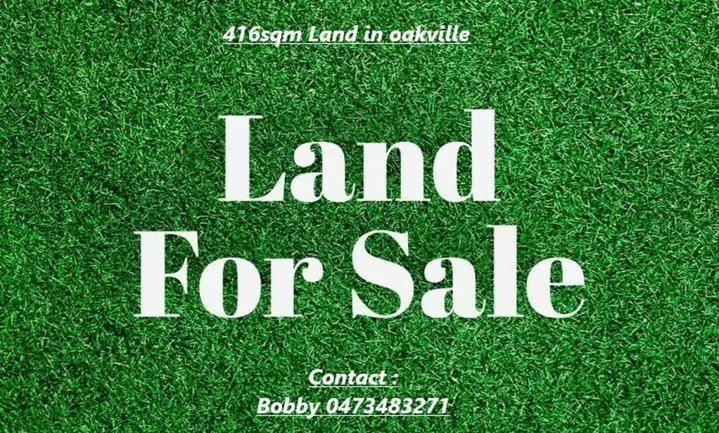 Oakville Perfect block to build your Dream Home!