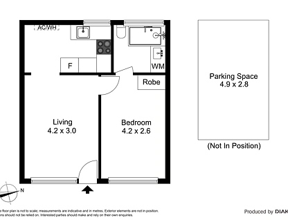 3/90 Harold Street, Thornbury, North Melbourne, 1 غرف, 1 حمامات, Apartment