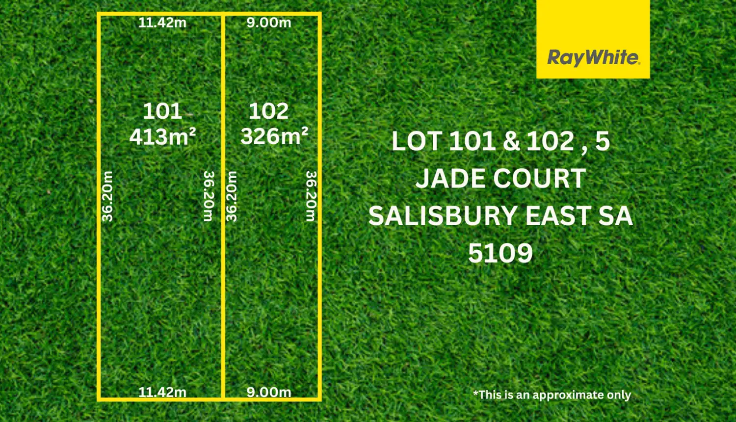 Lot 101 & 102 , 5 Jade Court, Salisbury East, Northern Adelaide, 0部屋, 0バスルーム, Section