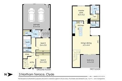 3 Northam Terrace, Clyde, VIC 3978, 3 slaapkamers, 3 badkamers, House