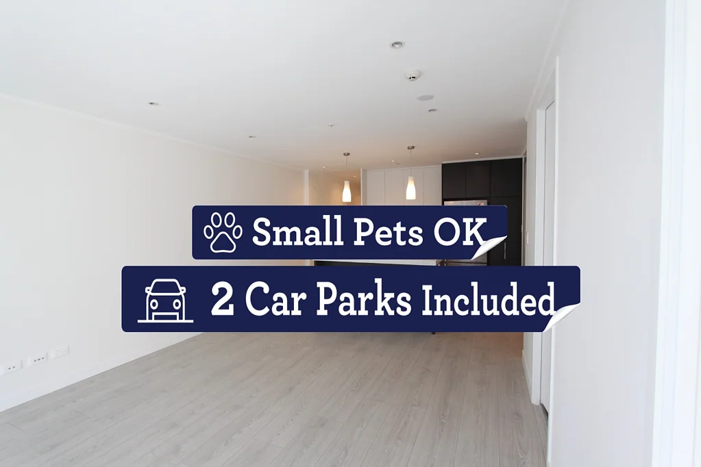 Unfurnished 2 QUEEN BEDROOM  Apartment @Sugartree with a  tandem Carpark