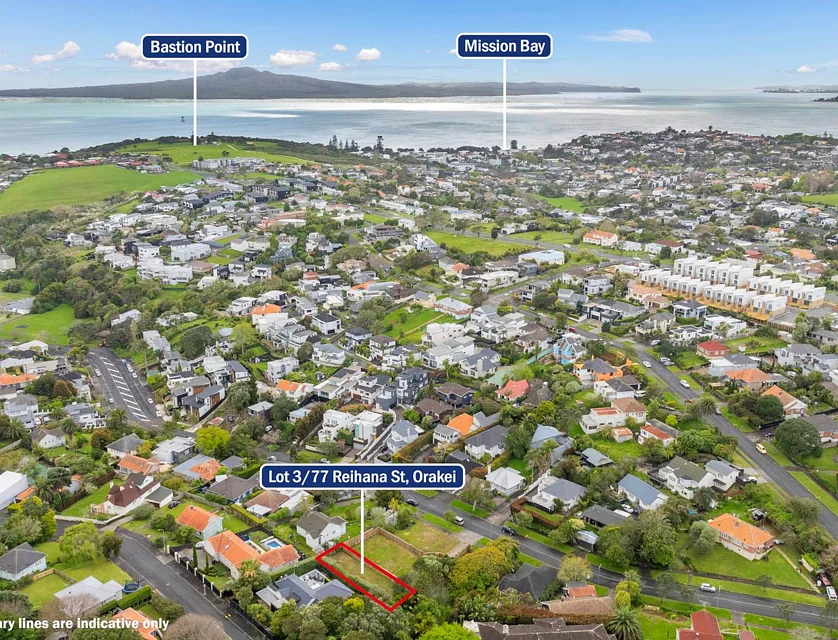 Lot 3, 77 Reihana Street, Orakei, Auckland City, Auckland, 0房, 0浴, 建地