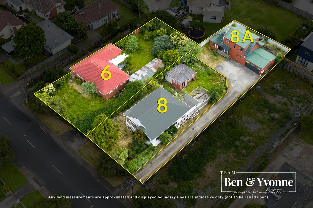 6,8 & 8A Hillside Road, Mount Wellington, Auckland City, Auckland