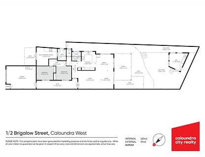 1/2 Brigalow Street, Caloundra West, QLD 4551, 3 ਕਮਰੇ, 2 ਬਾਥਰੂਮ, Apartment