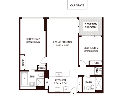 2003/472 Pacific Highway, St Leonards, Lower North Shore, 2 कमरे, 2 बाथरूम, Apartment