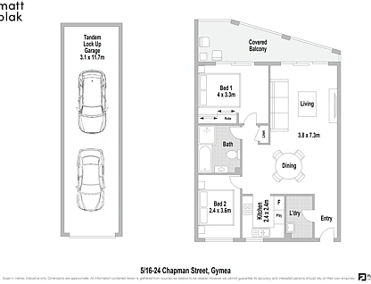 5/16-24 Chapman Street, Gymea, Sutherland Shire, 2 ห้องนอน, 1 ห้องน้ำ, Apartment