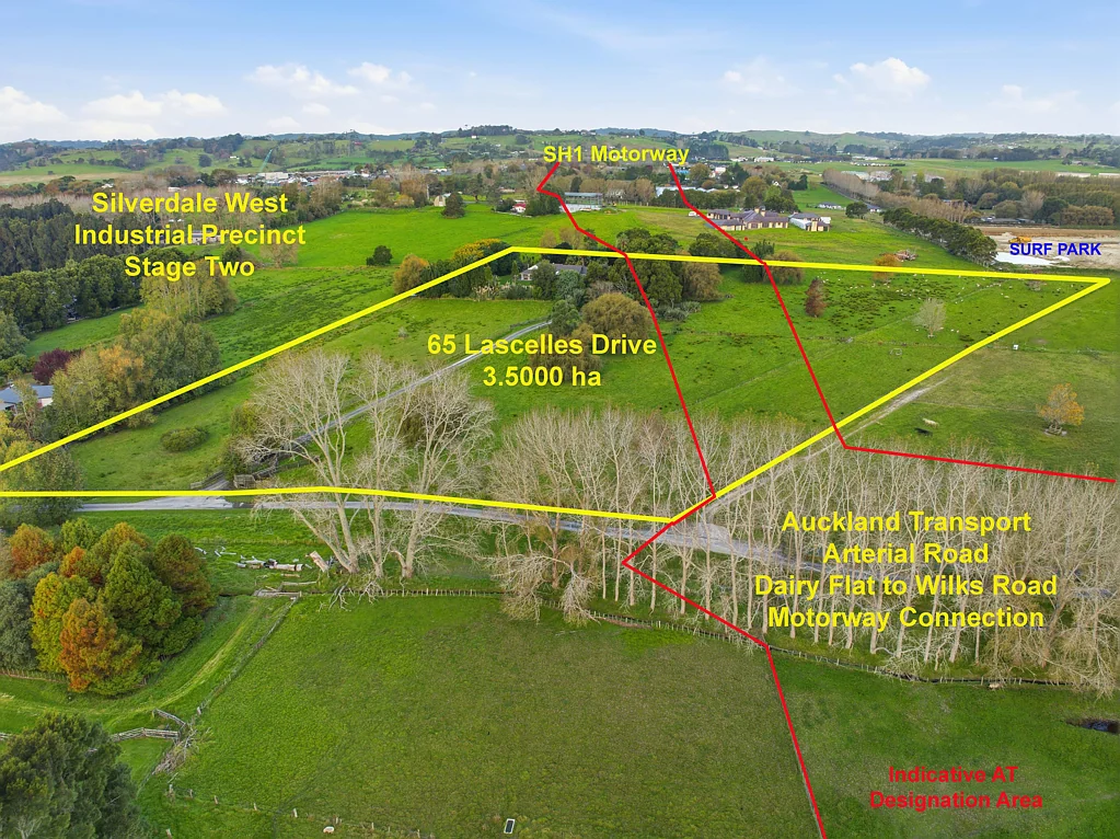 Dairy Flat 4 Slaapkamer Future Main Arterial Road Land Investment
