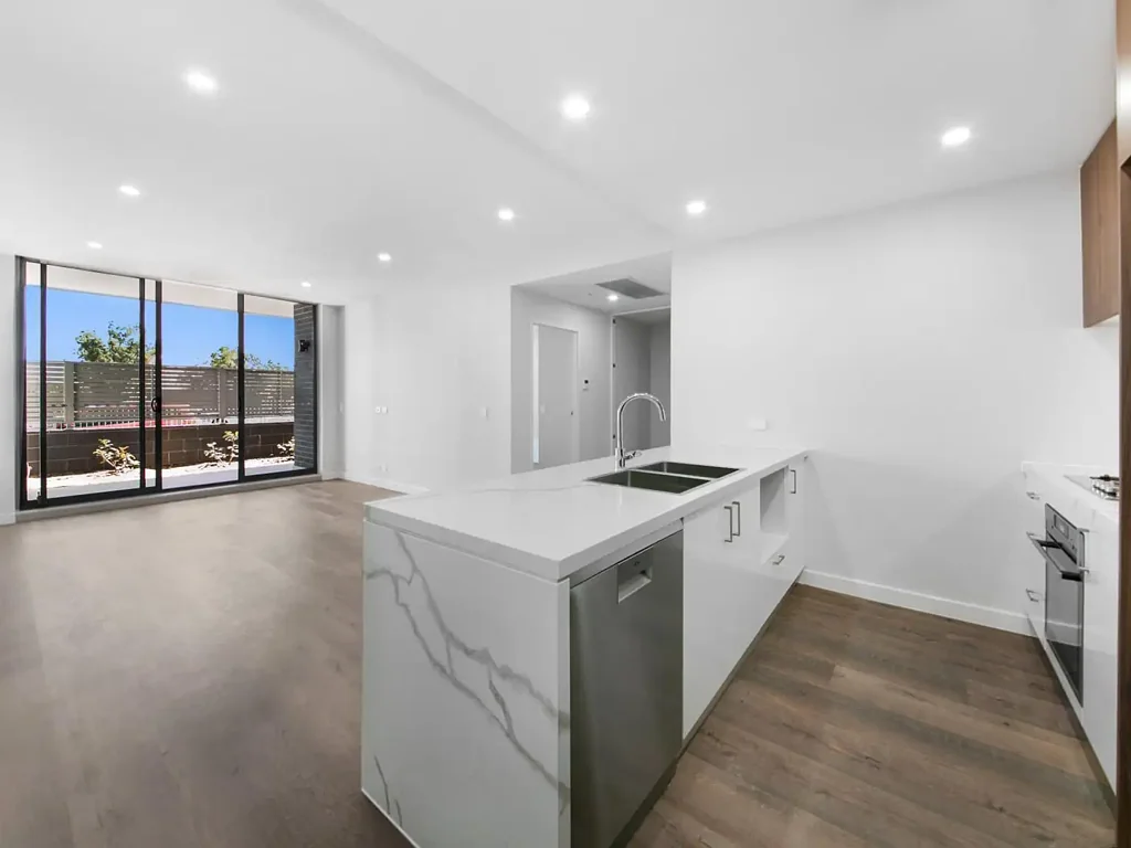 Ultra stylish courtyard apartment