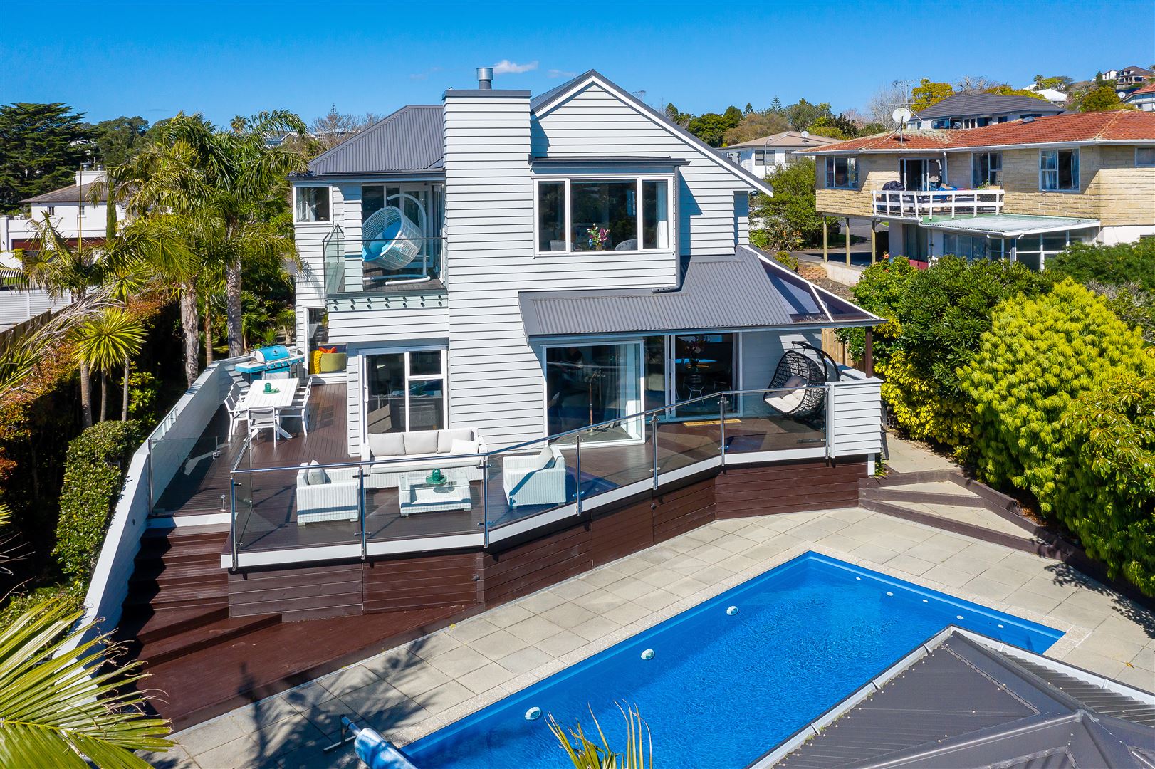 16 Sea View Terrace, Cockle Bay, Auckland - Manukau, 5部屋, 3バスルーム