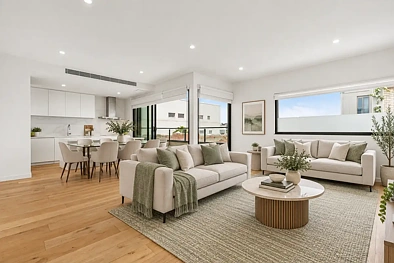 Hampton 3कमरा Three-Bedroom Elegance Steps from the Foreshore