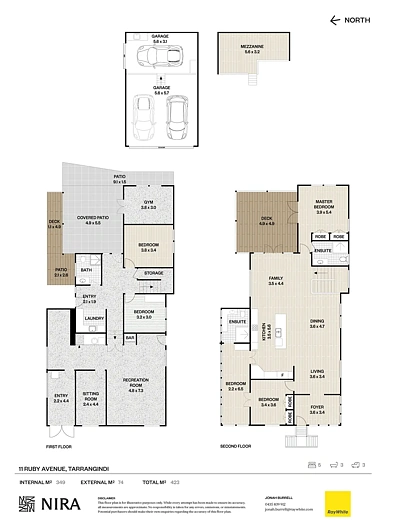 户型图 - 11 Ruby Avenue, Tarragindi, QLD 4121